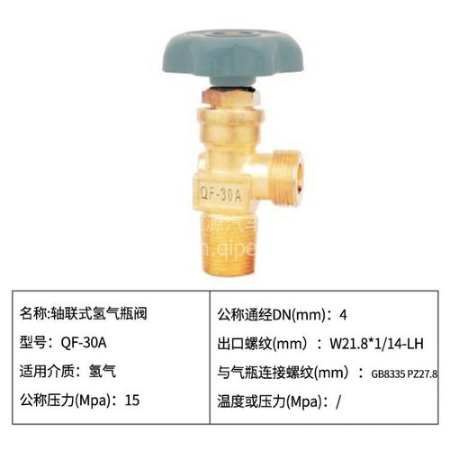 【轴联式氢气瓶阀qf-30a天然气气瓶配件重汽客车公交,qf-30a价格,图片,配件厂家】